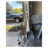 Rakes; Snow Shovel; Broom; Shepherd Hook