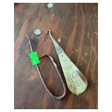 Paint Can Opener;  Shoe Horn Advertising piece