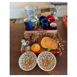 Pumpkins; Mugs; Popcorn bowls; misc