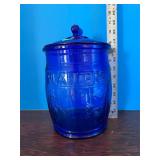 Planters Decanter - Blue