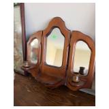 Candle Holder Wall Mirror