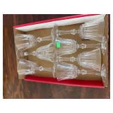 (7) Crystal Goblets