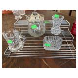 Creamers; Toothpick Holders; Rack