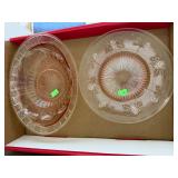 (3) Pink Depression Dishes