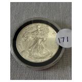 2016  .999 Silver Eagle "Imperfect condition"