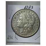 1883 Morgan Dollar