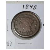 1848 Large Cent