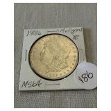 1886 Morgan Silver Dollar. MS64. HIGH GRADE