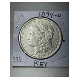 1894-O Morgan Dollar (Key Date)
