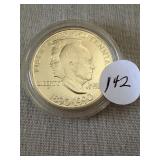 1990 Eisenhower 90% Silver Dollar