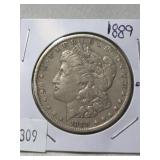 1889 Morgan Dollar