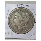 1890-O Morgan Dollar