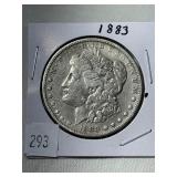 1883 Morgan Dollar