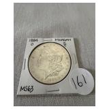 1884-O Morgan Silver Dollar MS63