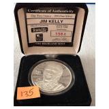 One Troy oz. .999 silver "Jim Kelly" Round
