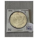 1896 Morgan Silver Dollar MS63