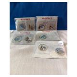 (9) Colorized Kennedy Half Dollars  "The WWII....