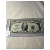 $10 Silver Certificate "Star Note" 1953 A series