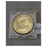 1987 Constitution 200th Anniversary 90% silver $1