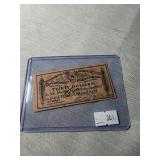 $30 Civil War Bond signed by Pres.Tyler