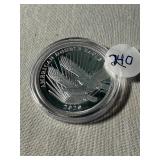 2020 1/2 oz. .999 silver Cook Islands $2 coin