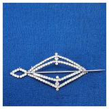 Rhinestone Hairpin