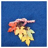 Celluloid Leaf Pin