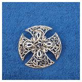 Celtic Cross Brooch