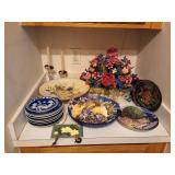 Flower & Plate Lot