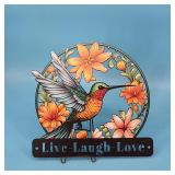 Hummingbird Metal Sign