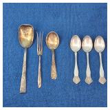 Sterling Utensil Lot