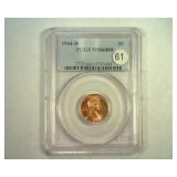 1944-D LINCOLN CENTS PCGS MS66 RED