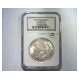 1921 MORGAN SILVER DOLLAR NGC MS 64