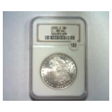 1885-O MORGAN SILVER DOLLAR NGC MS 64