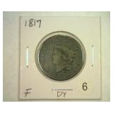 1817 LARGE CENT FINE