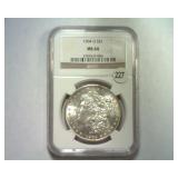 1904-O MORGAN SILVER DOLLAR NGC MS 64