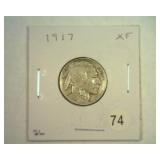 1917 BUFFALO NICKEL EXTRA FINE