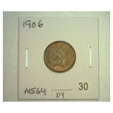 1906 INDIAN CENT MS 64