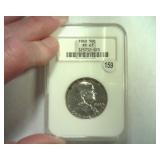 1960 FRANKLIN HALF DOLLAR NGC PF 67