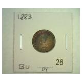 1883 INDIAN CENT BU