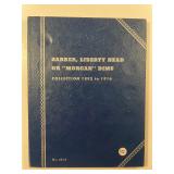 PARTIAL SET BARBER DIMES 47 COINS