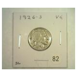 1926-S BUFFALO NICKEL VERY GOOD