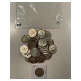 31 PC. KENNEDY HALVES 1 PC. 90% 30 PC. 40%