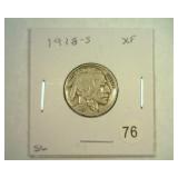 1918-S BUFFALO NICKEL EXTRA FINE