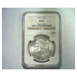 1901-O MORGAN SILVER DOLLAR NGC MS 64