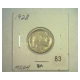 1928 BUFFALO NICKEL MS64