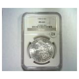 1904-O MORGAN SILVER DOLLAR NGC MS 64+