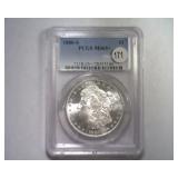 1880-S MORGAN SILVER DOLLAR PCGS MS 65+