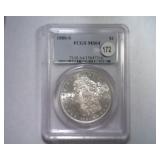 1880-S MORGAN SILVER DOLLAR PCGS MS 64