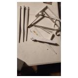 Shelf brackets several brands and styles some